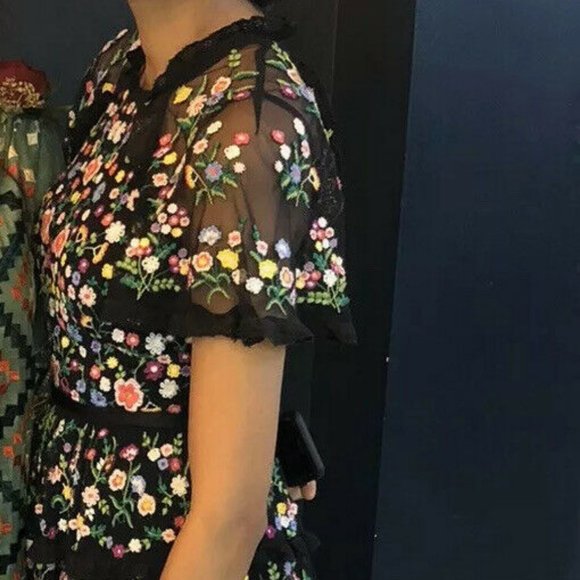 BHLDN Needle & Thread Gown size US 8 $781 - Picture 7 of 16